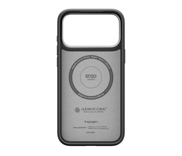 Spigen Enzo Aramid ”T” Mag Magsafe do Iphone 17 Pro Max Black - 1359817 - zdjęcie 2